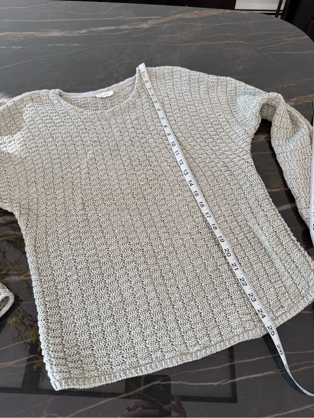 Poetry Soft Sage Linen Knit Sweater - Picture 2 of 3